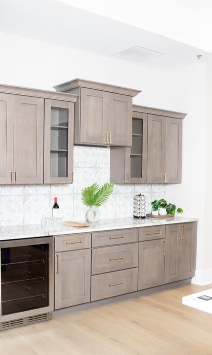 Driftwood cabinet collection