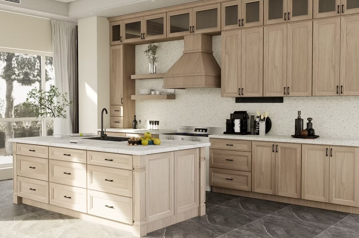 European White Oak cabinet collection