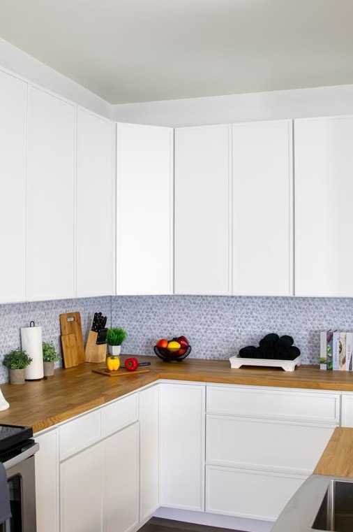 Slim Shaker Alabaster cabinet collection